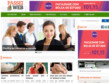 Tablet Screenshot of passeiweb.com